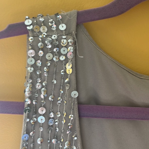 Adrianna Papell Beaded Fringe Dress - Picture 11 of 14